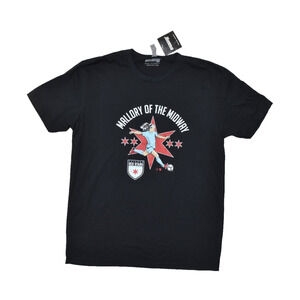 BreakingT Mallory of the Midway Chicago Red Stars Graphic T-Shirt Size L NEW